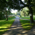 Alter Jagdsteg Brücke mit vielen Zufahrten