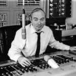 Hermann Hoffmann am Mischpult