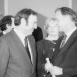 Bürgermeister Alfred Ziemba im Gespräch mit Dr.Ernst Albrecht