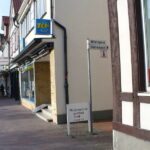 Burgdorf Stadtmuseum Strassenschild