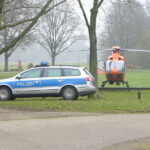 Rettungshubschrauber.