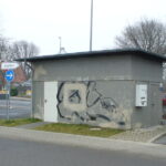 wirklich kein Hingucker/ Ausfahrt Schützenplatz