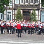 gemeinsames Konzert vor dem Rathaus