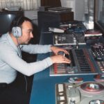 Hermann Hoffmann im Studio