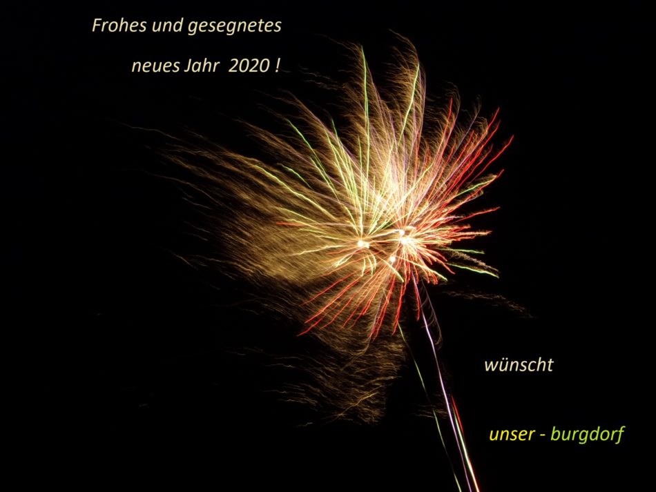 frohes neues jahr 2020