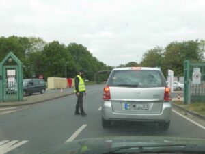 aha Wertstoffhof-Kennzeichenkontrolle